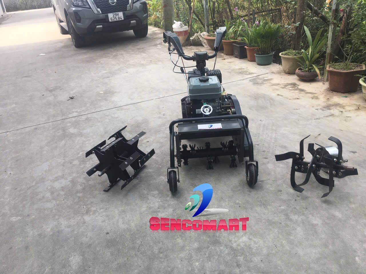 Máy phát cỏ trục băm