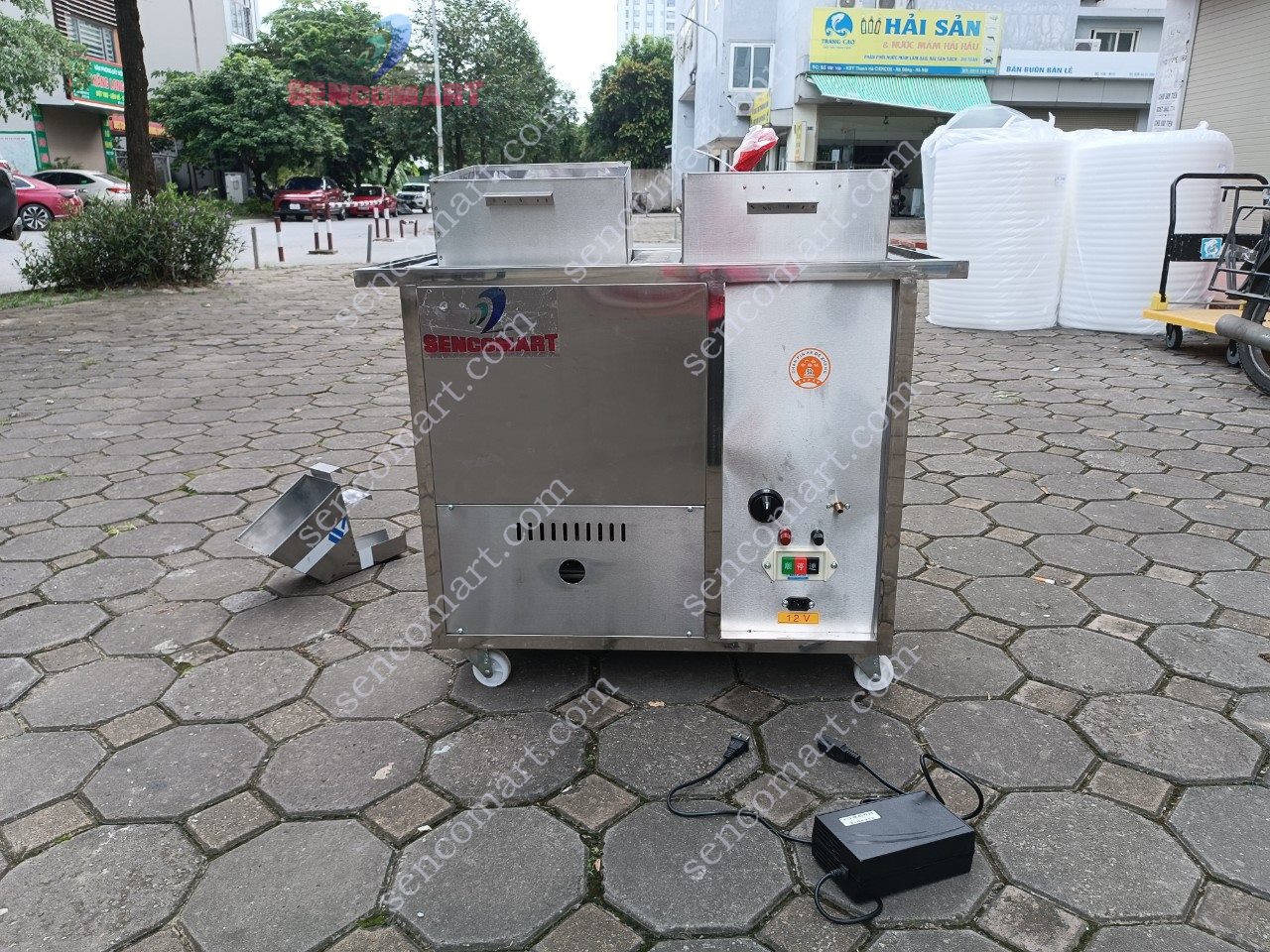 Máy Rang Hạt Chạy Gas 7KG/H RH-7KG