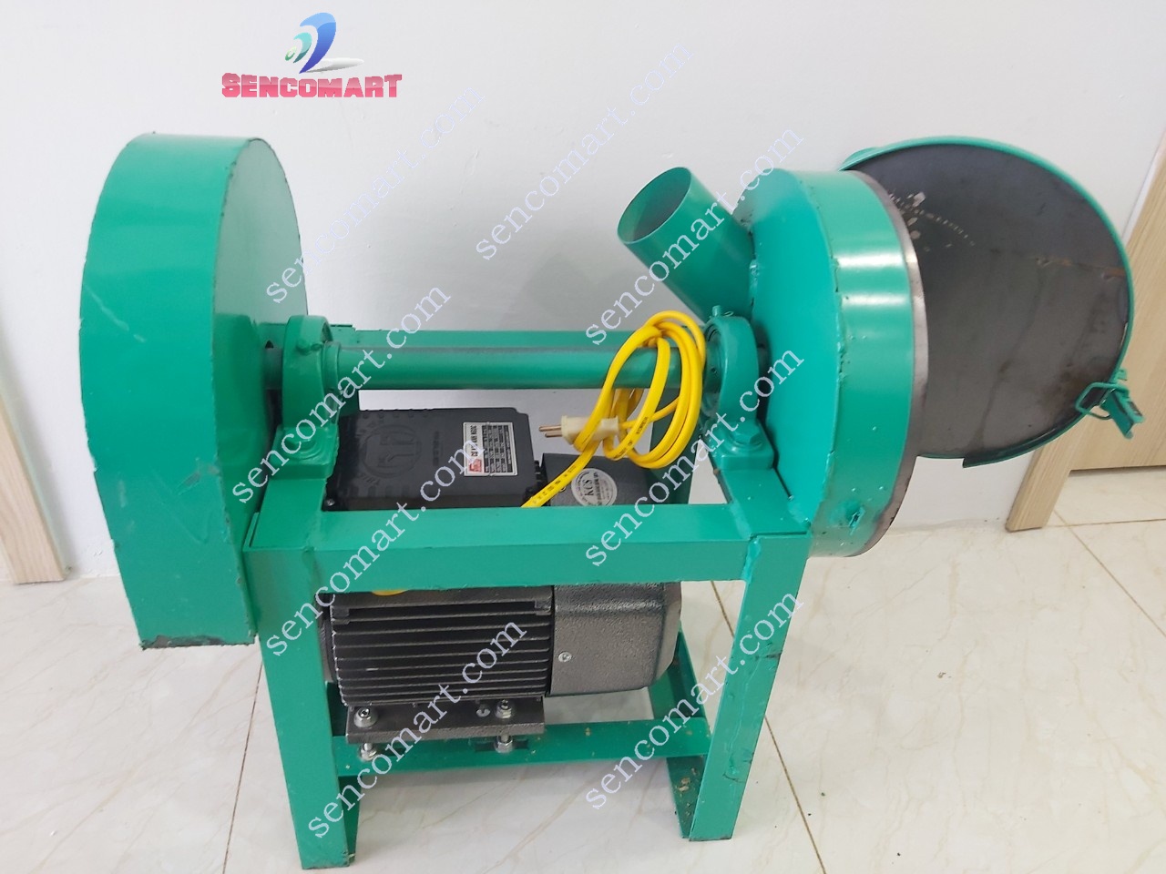 Máy thái thuốc nam, dược liệu công suất 2.2kw Sencomart