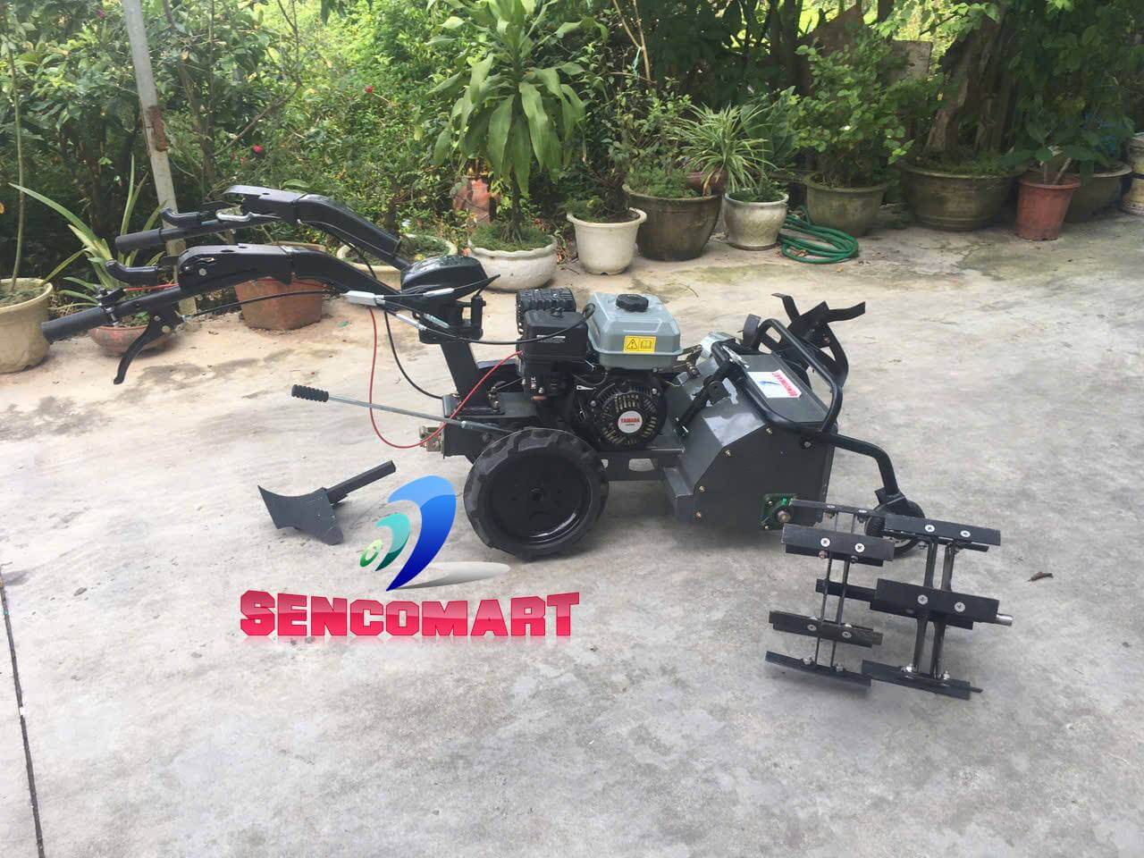 Máy cắt cỏ trục băm động cơ chính hãng