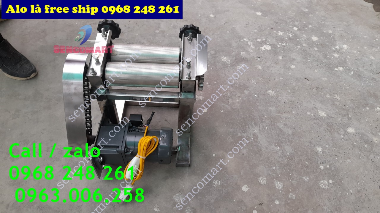 Máy Cán Khô Mực Chạy Điện 220V dòng phổ thông