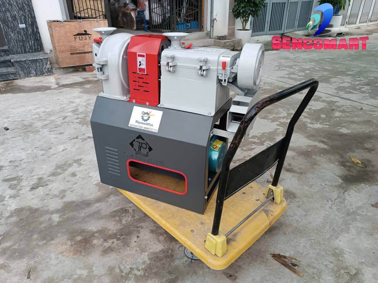 Máy Xát Gạo Mini Gia Đình TF888: Xát Trắng Bóng, Năng Suất Cao
