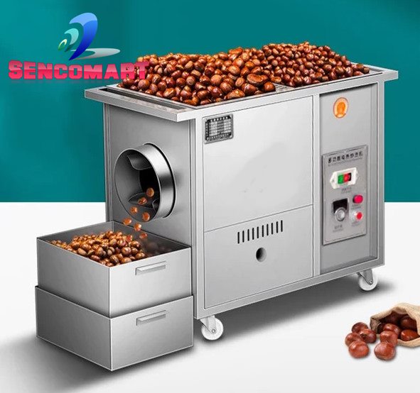 Máy Rang Hạt Dẻ, Hạt Ngũ Cốc, Hạt Điều, Hạt Hạnh Nhân SENCO 3600-RH