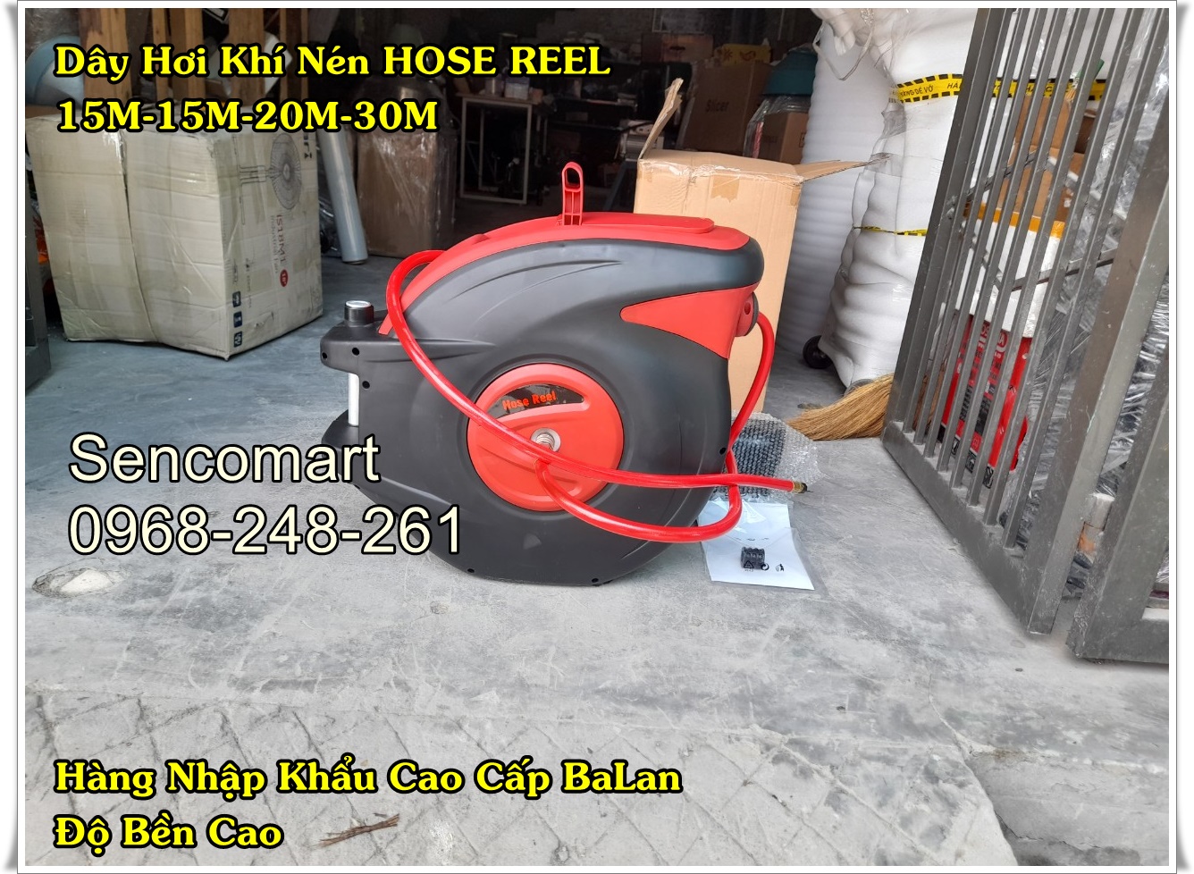 Dây Hơi Khí Nén ,HOSE REEL 20 M