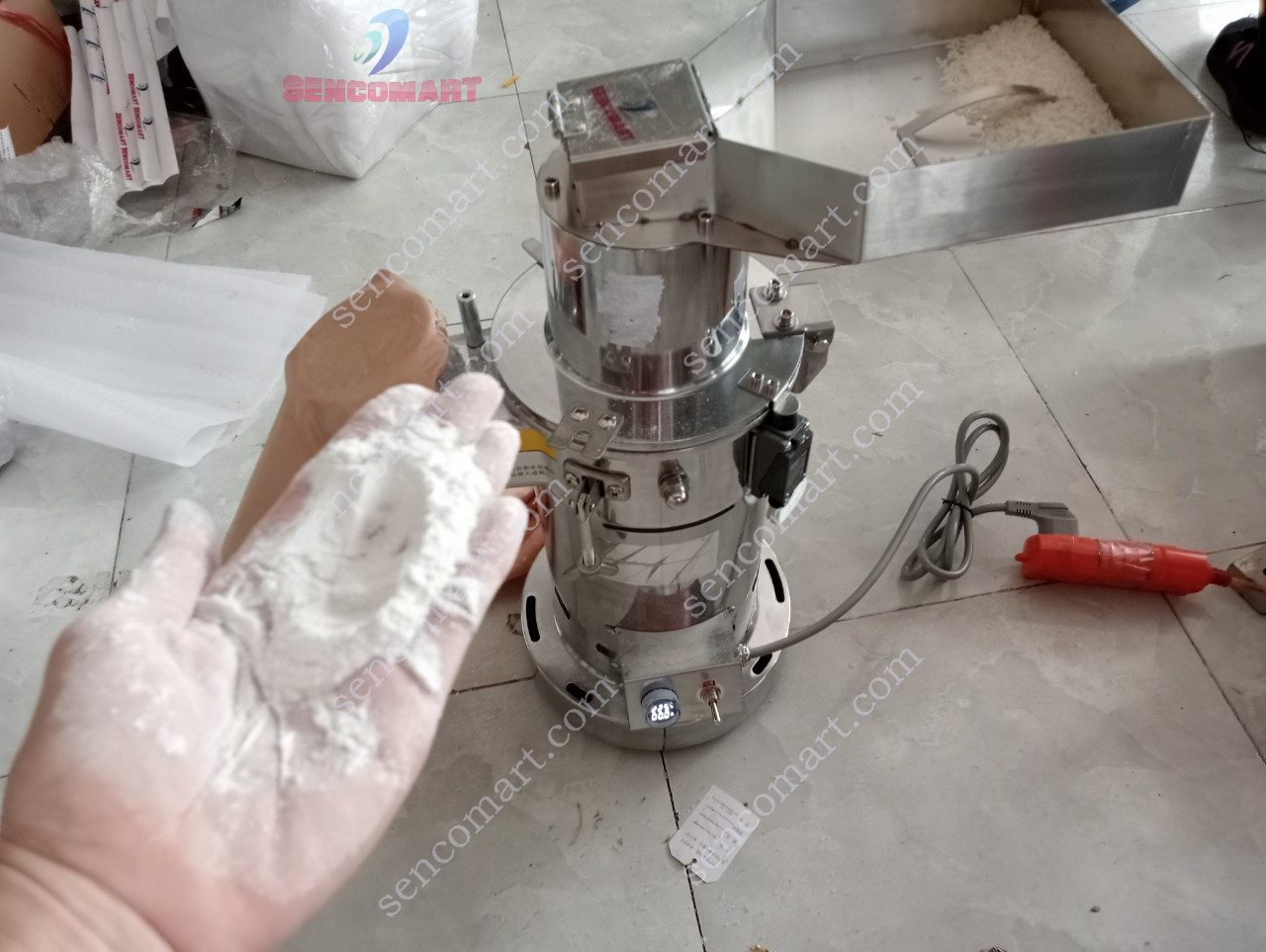 Máy Xay Nghiền Dược Liệu, Ngũ Cốc Thành Bột Siêu Mịn SC50-6B