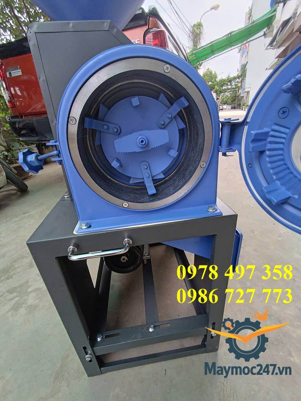 Máy xay lúa mini xay lúa, chà gạo, lọc sạn