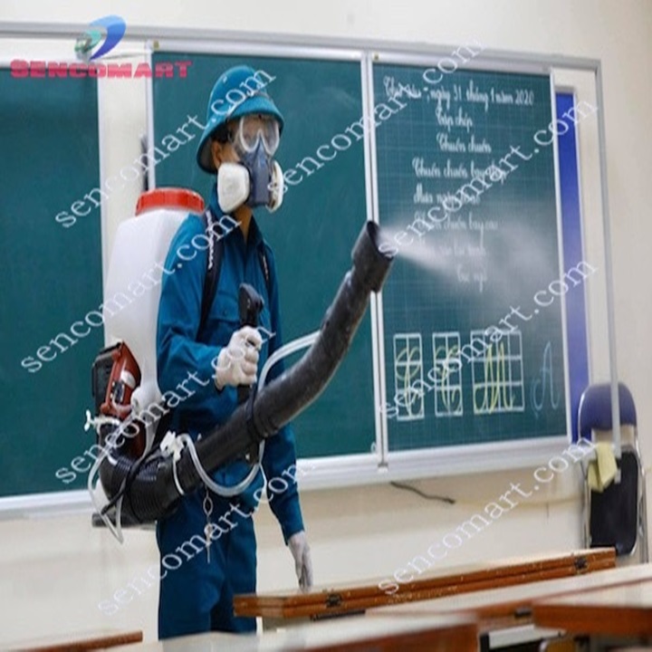 Máy TOmikama 26 phun thuốc khử trùng bệnh viện trường học truồng trại