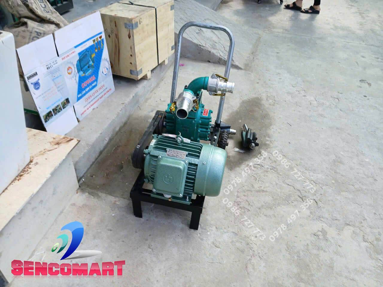 Máy hút bể biogas, hút chất thải