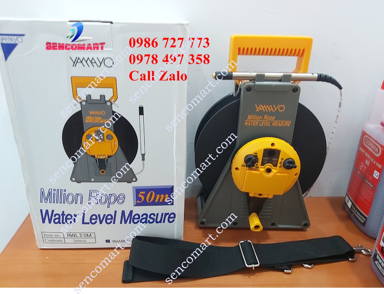 Máy đo mực nước ngầm yamayo rwl50 chính hãng Nhật Bản