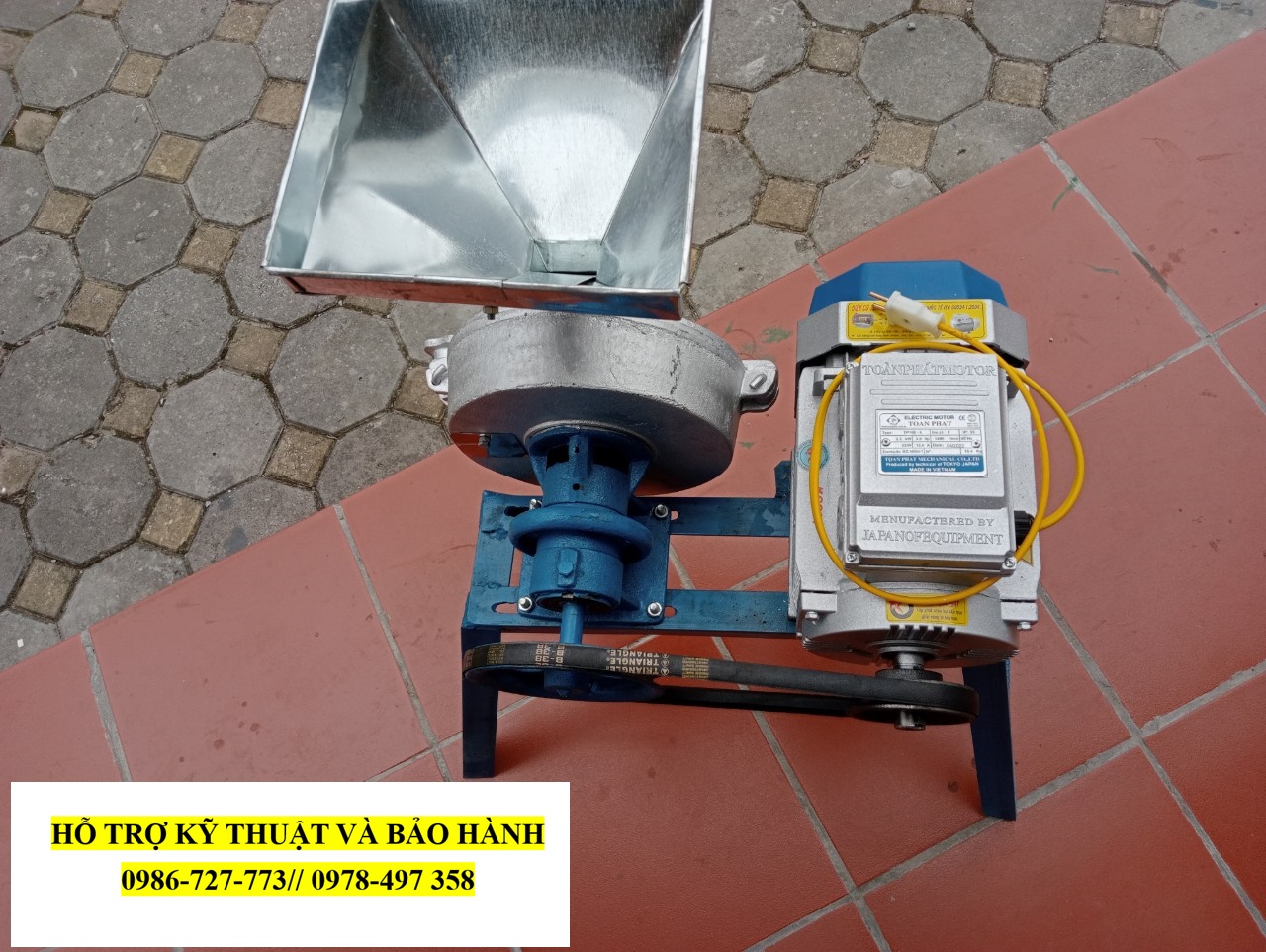 Máy xay bột nước đá 25cm công nghiệp