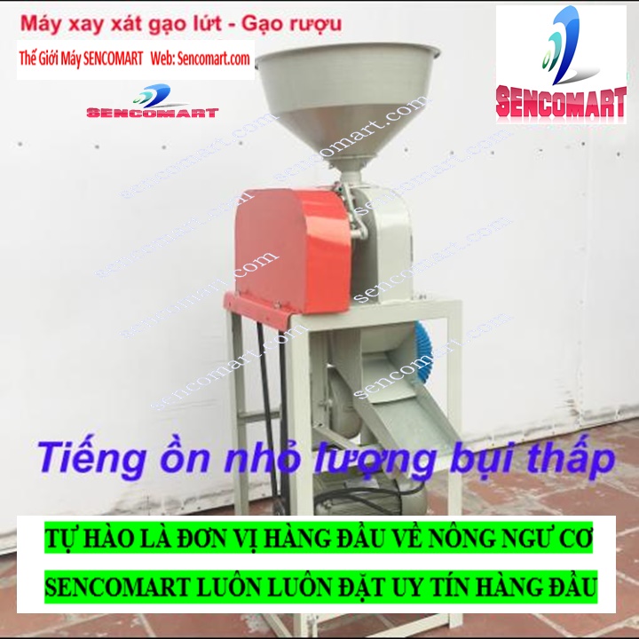 Máy Xay Xát Gạo Lứt Nấu Rượu SCM-6N40 Giá Tốt Nhất