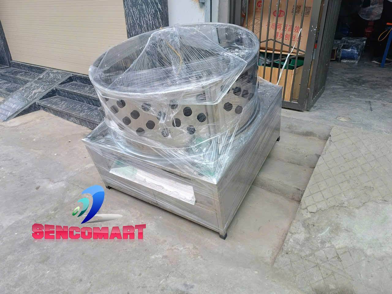 Máy làm sạch lông chó dê tự động, nhanh gấp 10 lần.