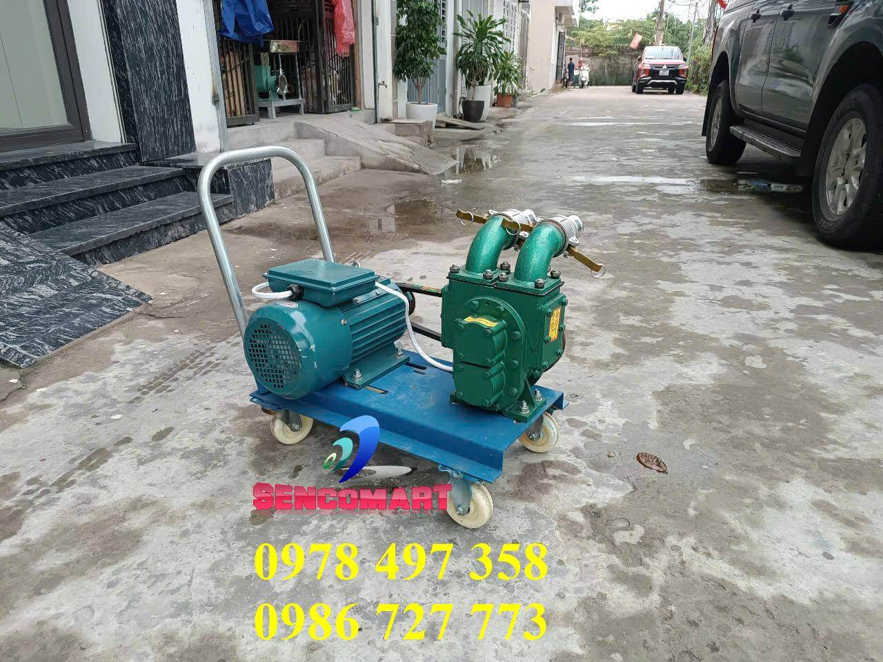 Thiết Bị Hút Chất Thải 4kW 1 Pha, Họng 50mm - Chính Hãng