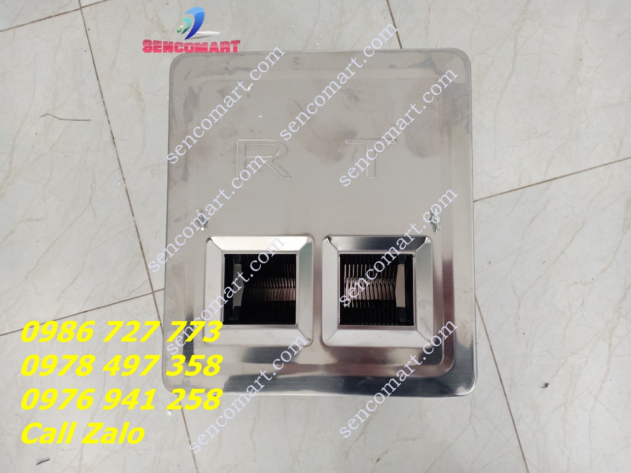 Máy thái thịt 2 cửa TT850, Máy thái tai bì heo, thái hạt lựu các loại củ quả