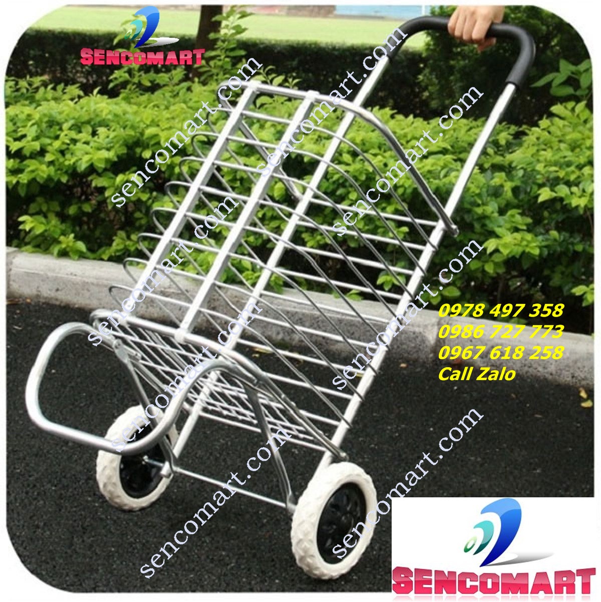 Xe kéo đi chợ cao cấp NiNDA X-800C
