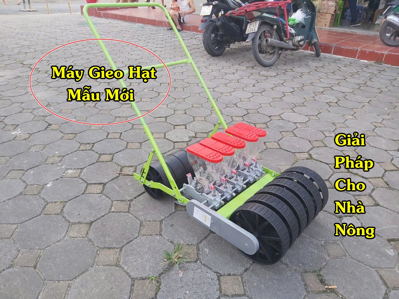 MÁY GIEO HẠT MẪU MỚI, GIẢI PHÁP CHO NHÀ NÔNG