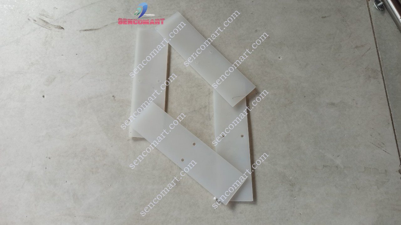 Silicon máy Bóc vỏ tỏi vuông- Phụ kiện máy bóc vỏ tỏi ( Lá Nhựa)