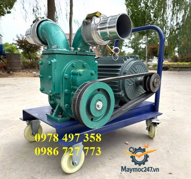 Máy Hút Bùn Hút Chất Thải Bể Phốt – Có Cửa Ngang – Bơm Mạnh, Không Tắc