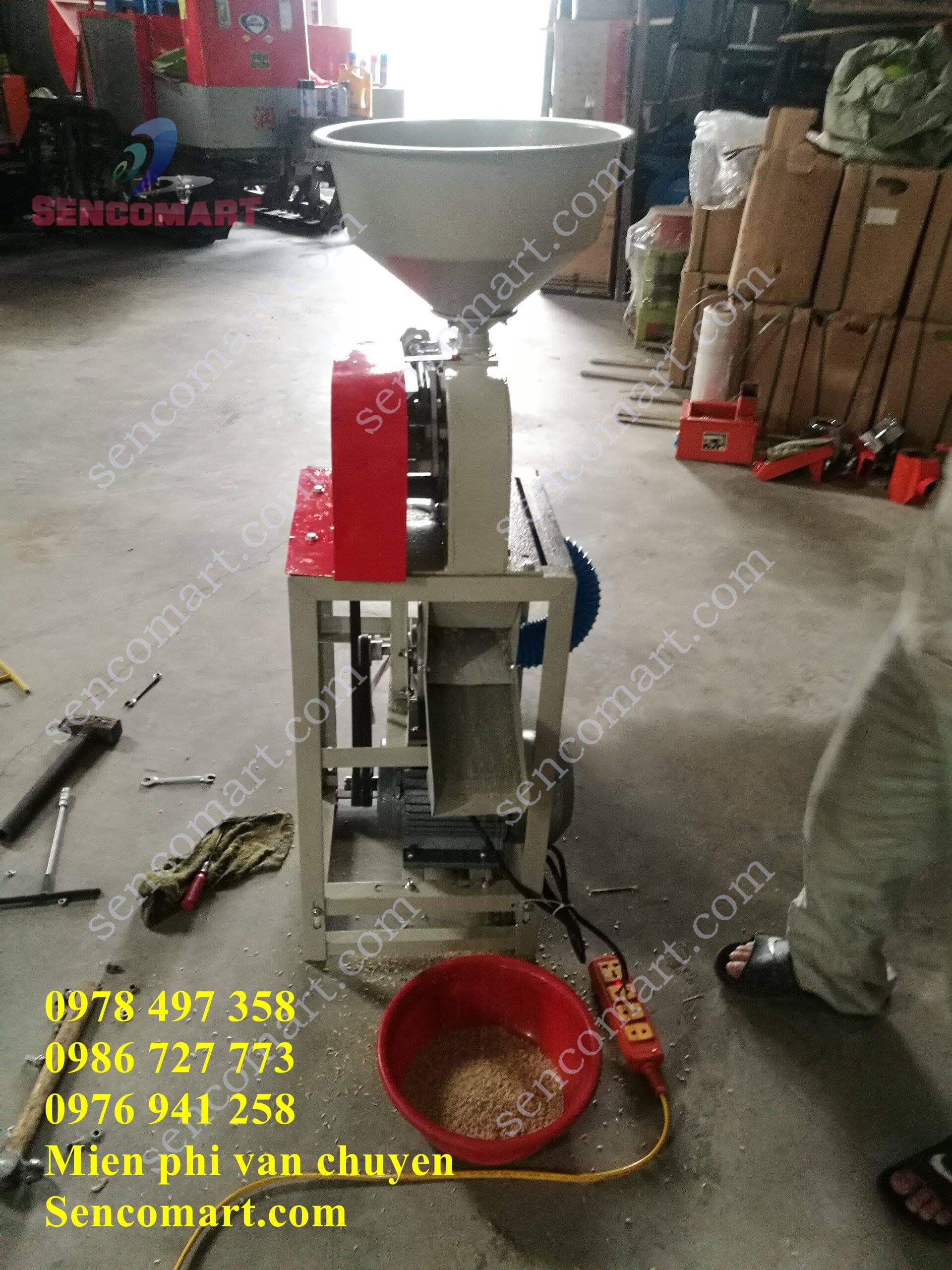Báo giá mới nhất máy xát gạo lức chính hãng nhập khẩu và phân phối tại Sencomart
