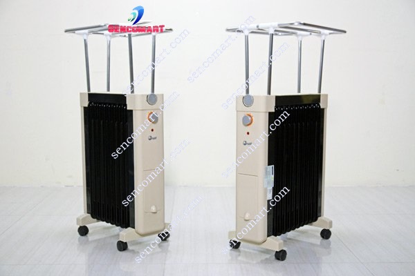 Máy sưởi dầu FujiE OFR6511 Thế Hệ Mới- máy sưởi cho phòng 15m và 20m không khô da