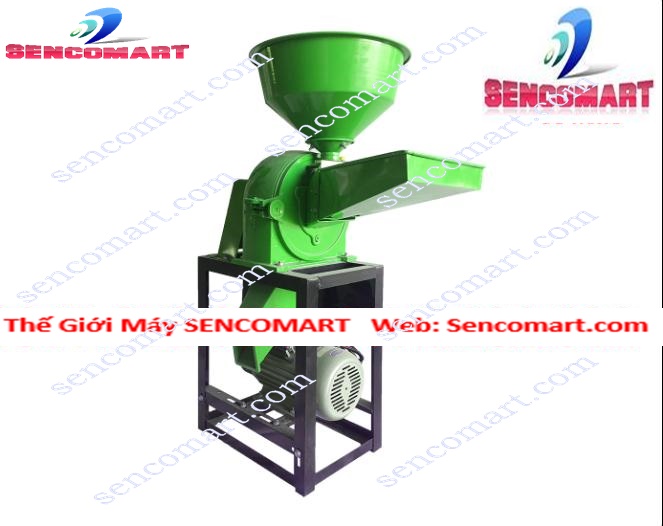 Máy nghiền thức ăn chăn nuôi sử dụng dao nghiền Sencomart