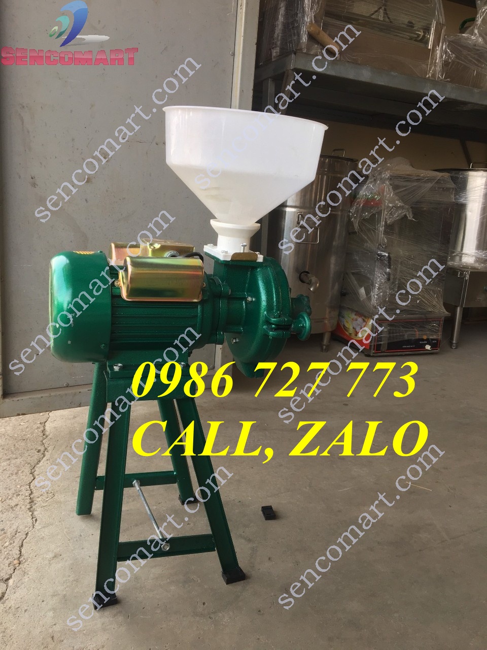 Máy nghiền vỡ ngũ cốc đa năng Sencomart 200