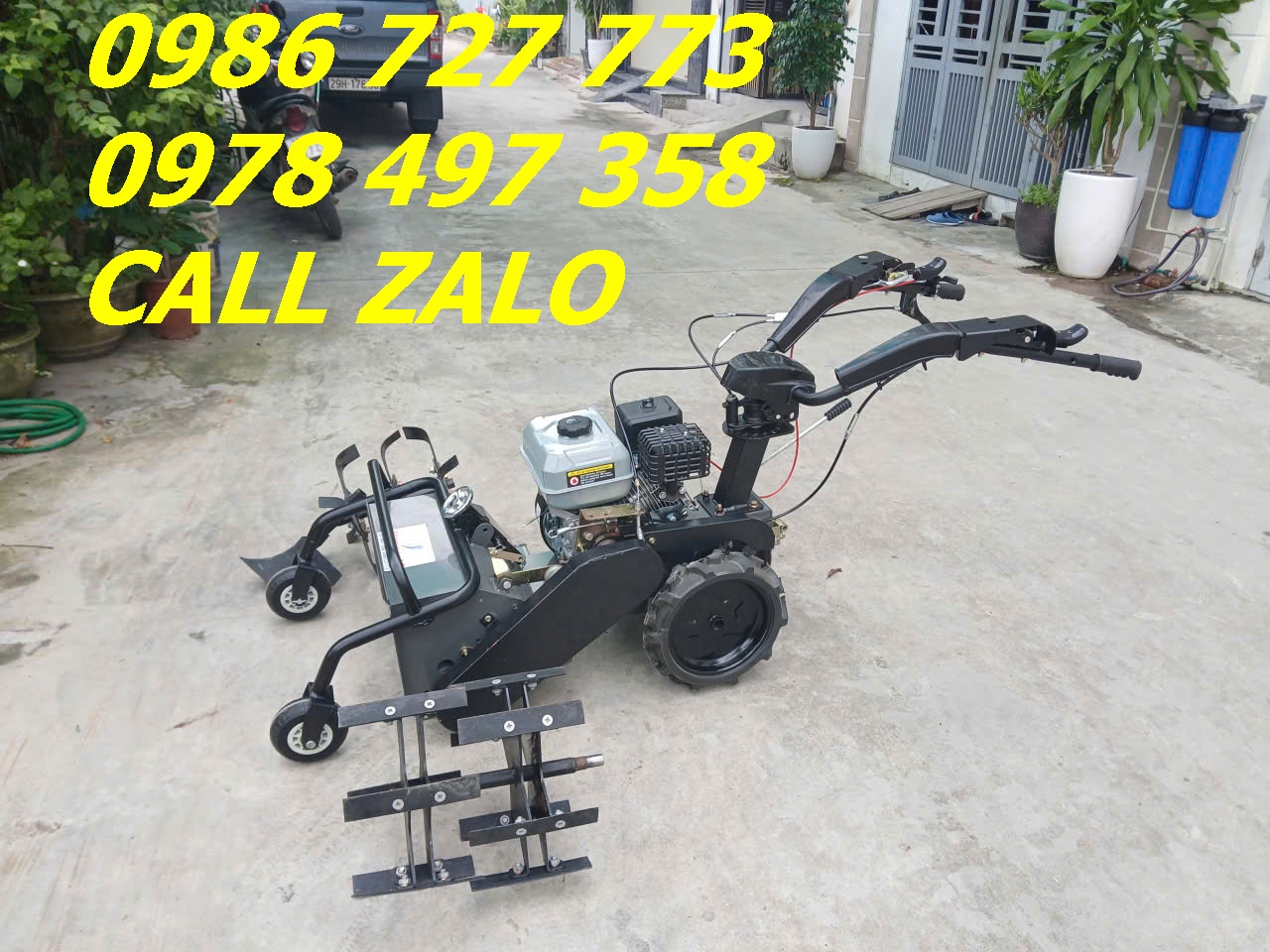 MÁY BĂM CỎ TRỤC BĂM 170F BẢN GHI MỚI SC-170BN