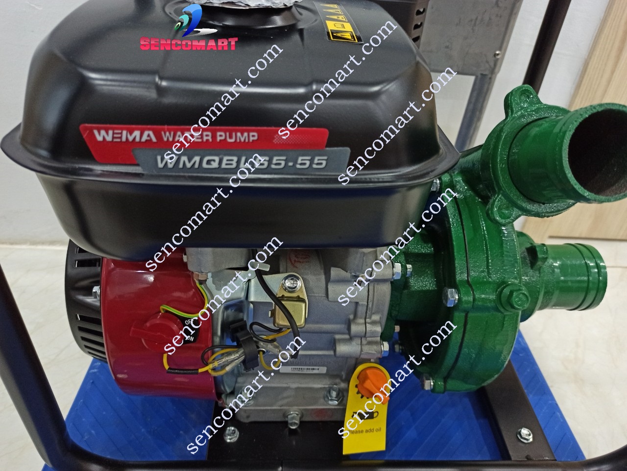 Máy Bơm Nước Cao Áp Weima 7HP- Máy bơm chữa cháy cao 50m