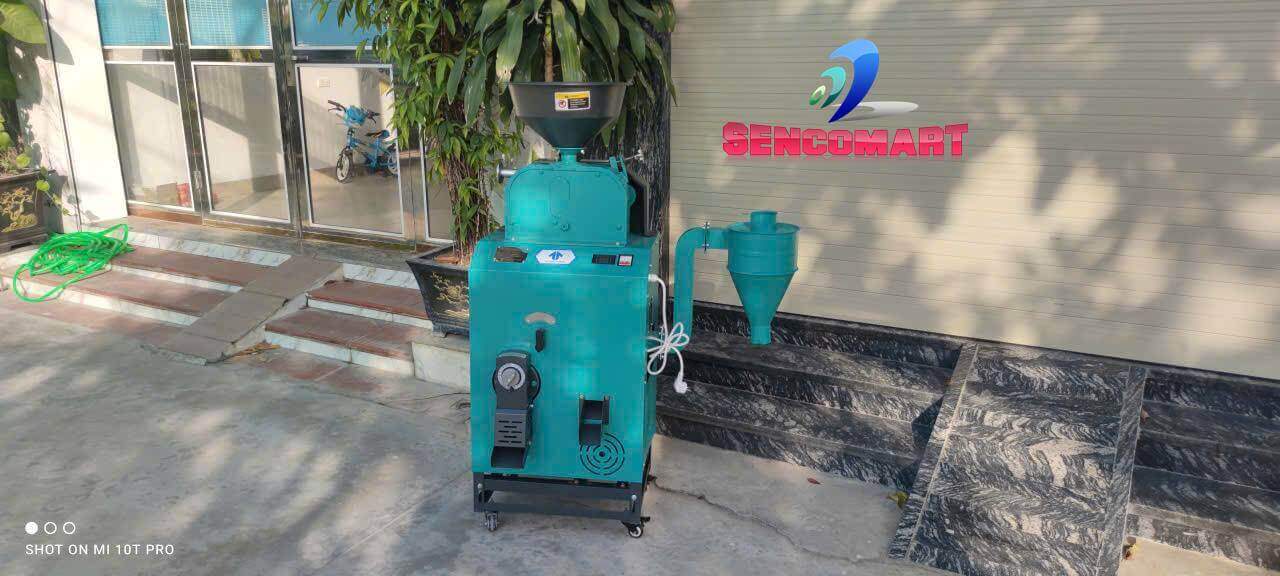 Bí quyết ăn sạch sống xanh với máy xát gạo lứt 2 chức năng