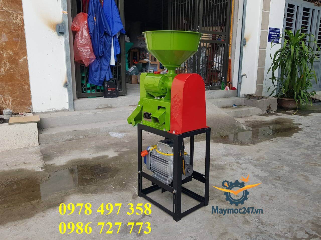 Máy xát gạo đơn cho cửa hàng vật tư nông nghiệp – Bán chạy quanh năm