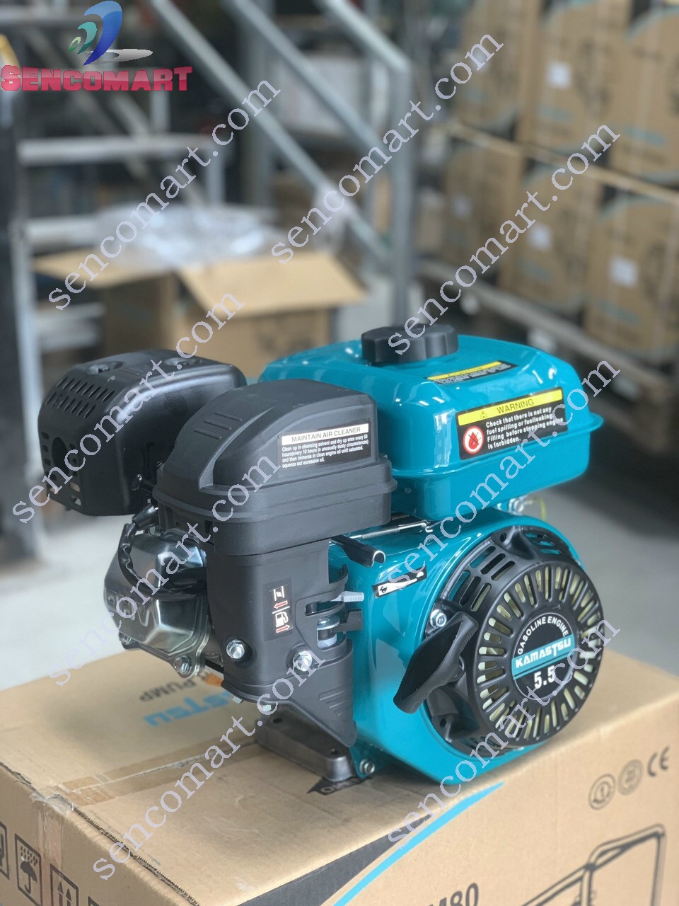 Động Cơ Xăng Kamastsu GX200 6.5HP Tua Chậm ( Máy Nổ)