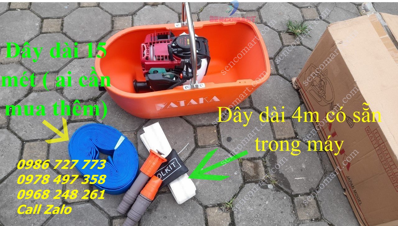 Máy Bơm Nước Dạng Thuyền 4 Thì Yataka CS-435