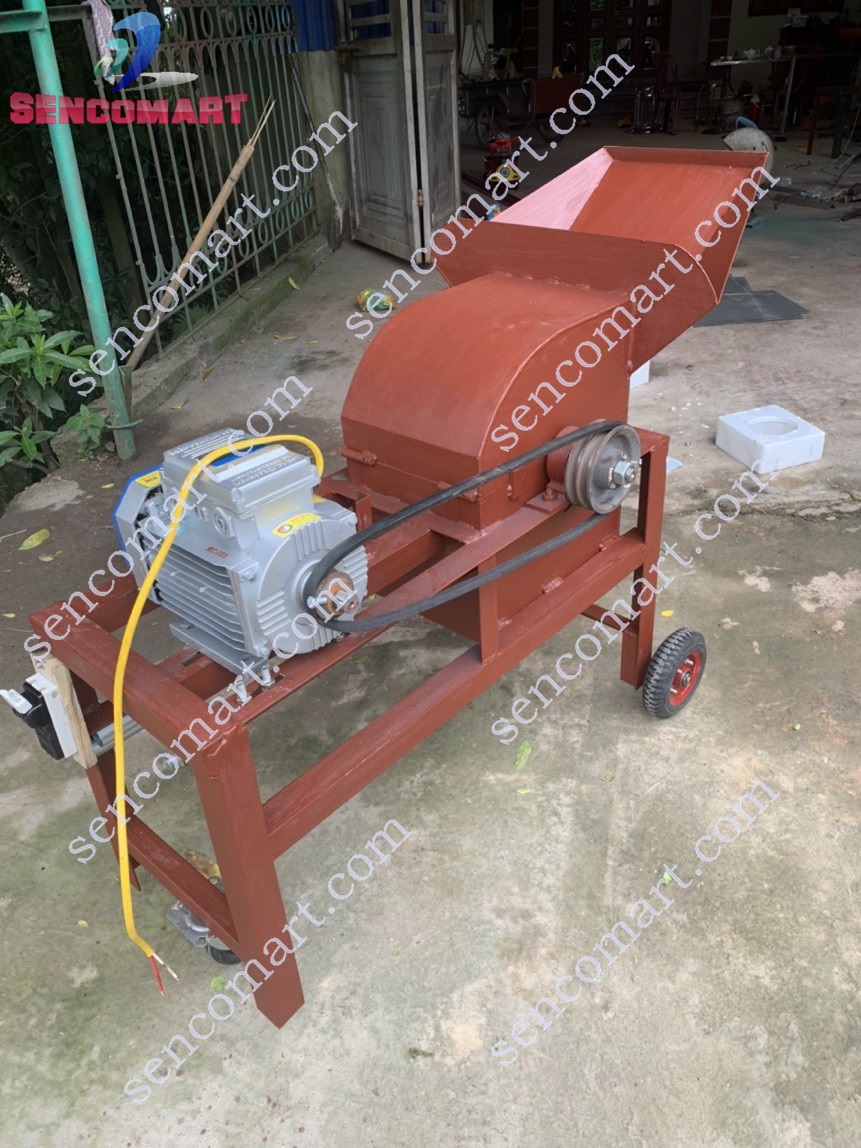 Máy Nghiền Đất, Sàng Đất Đóng Bầu Vườn Ươm- Máy Nghiền Phân Trâu, Bò Gà