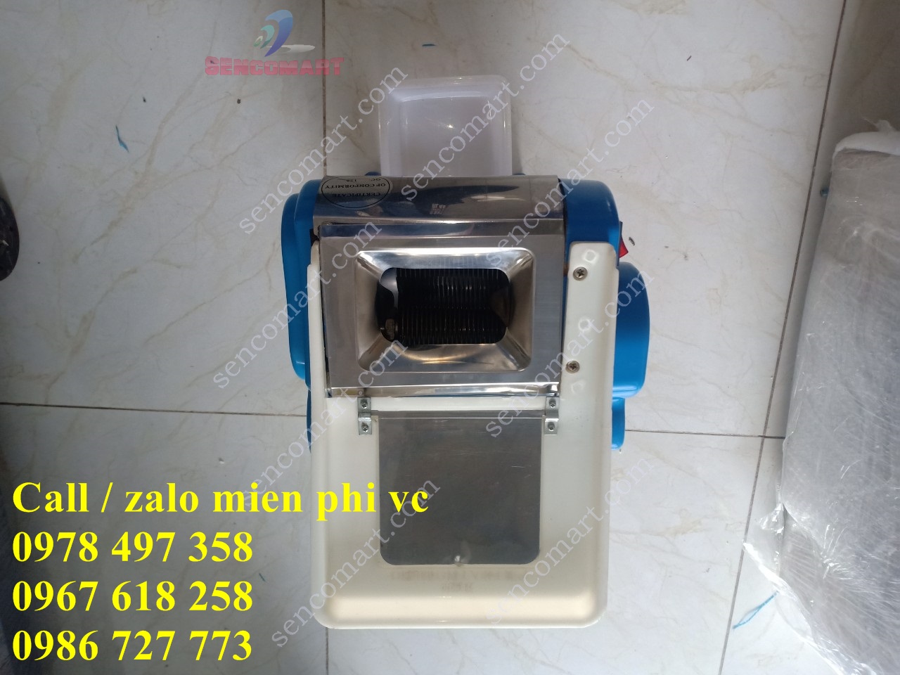 Máy thái thịt SS70 2mm. Sản phẩm chuyên dụng cho quán ăn, nhà hàng...