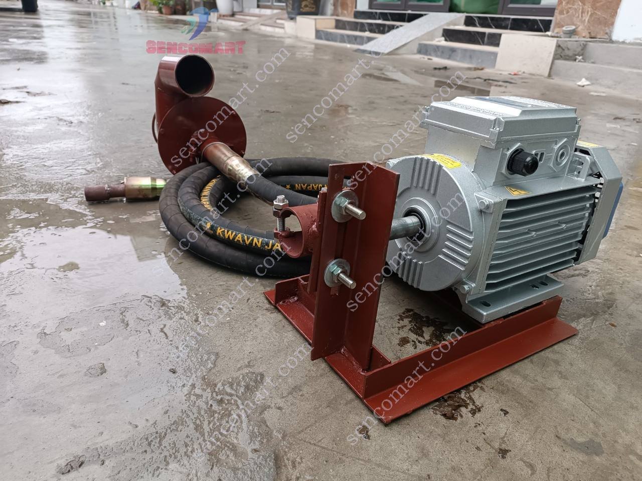 Máy hút chất thải, hút bùn, bioga cáp mềm HBM-6M