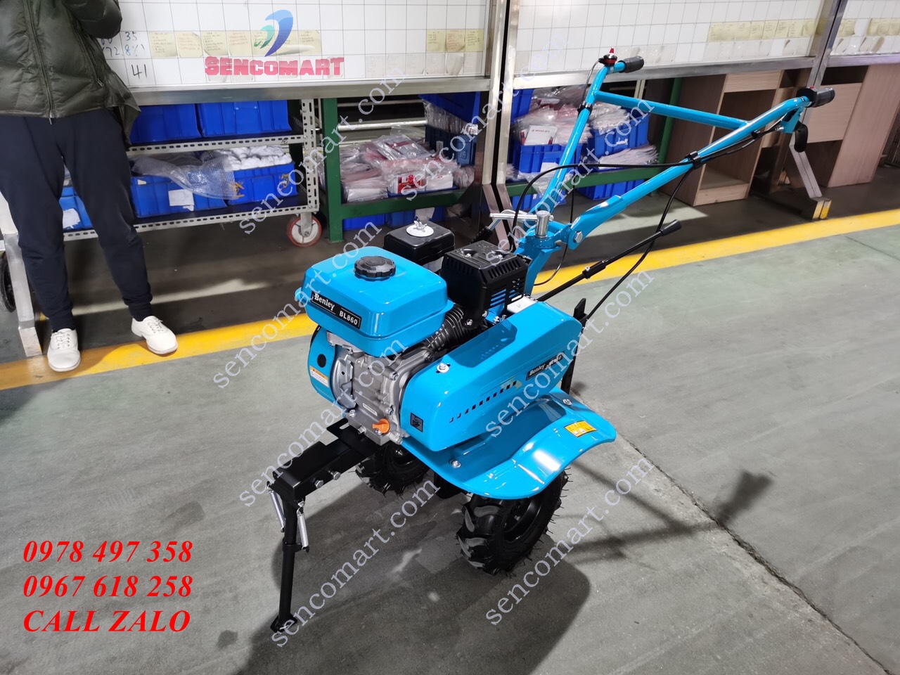 Máy Xới Đất Benley 660, Máy lên luống tạo rãnh, máy cày bừa ruộng nước Benley 660