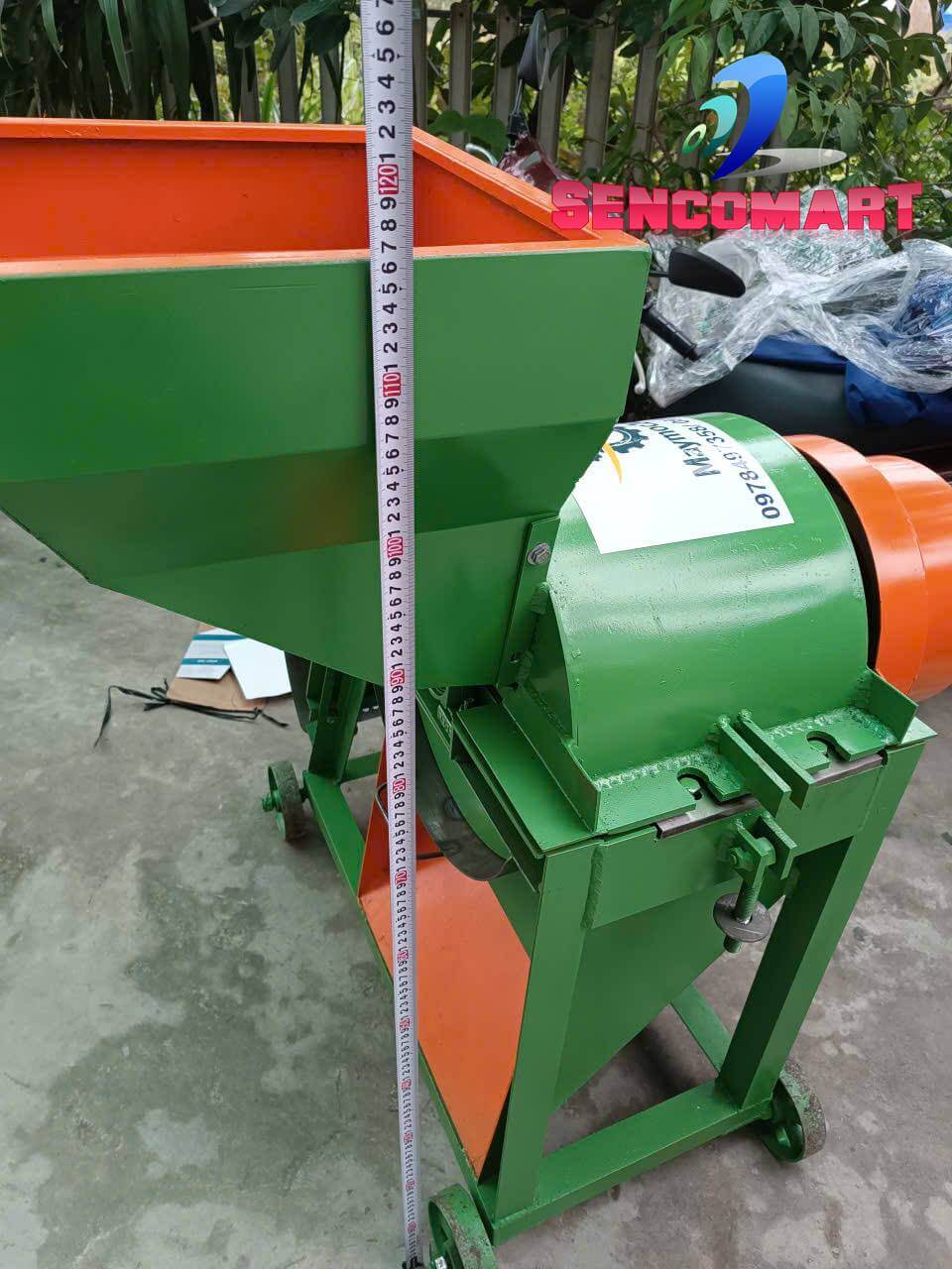 Máy Băm Xơ Dừa B300 Điện 220V Cho Hộ Gia Đình