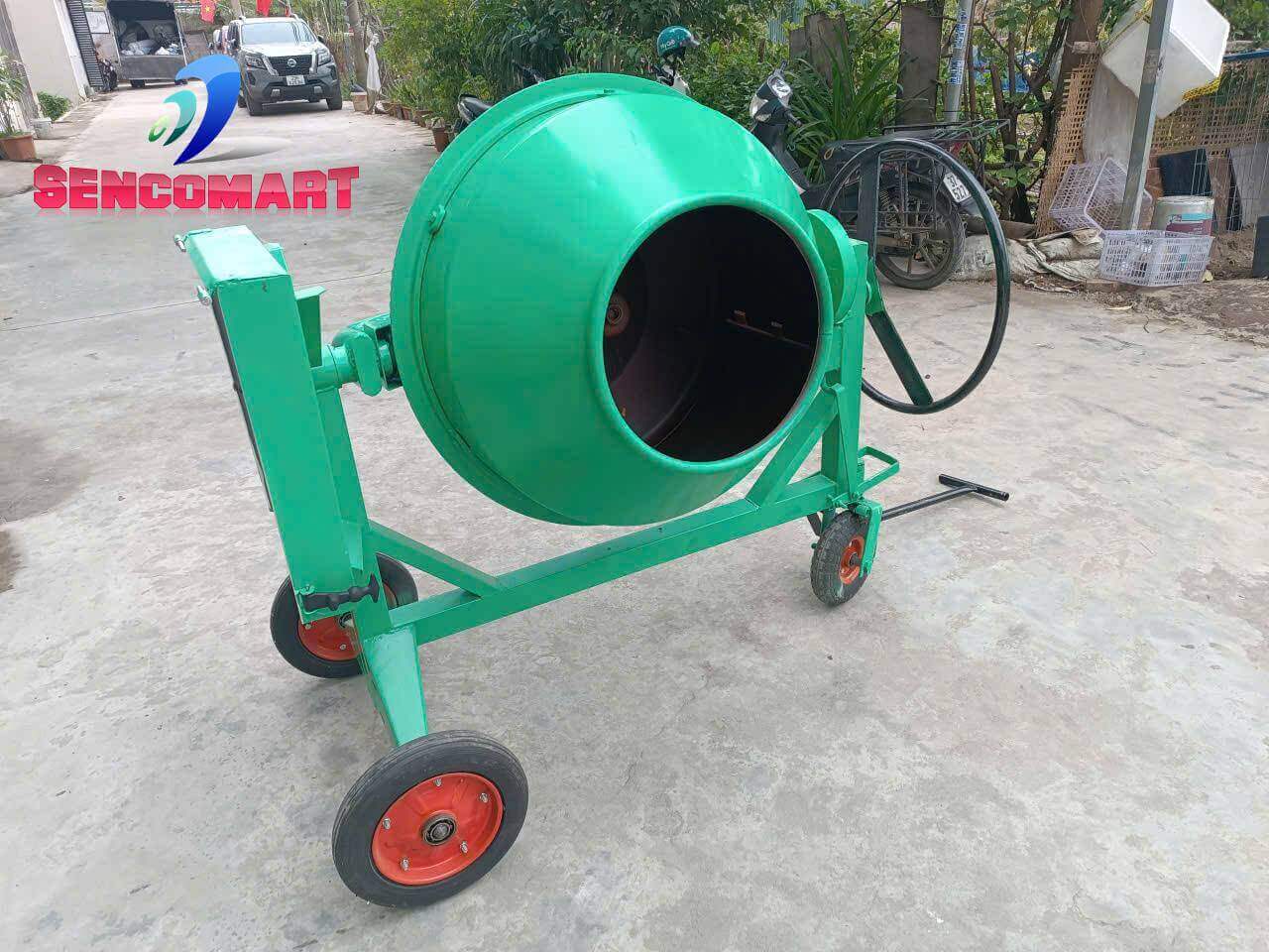 Máy Trộn Đa Năng 200L (2,2kW) Trộn Bê Tông & Thức Ăn