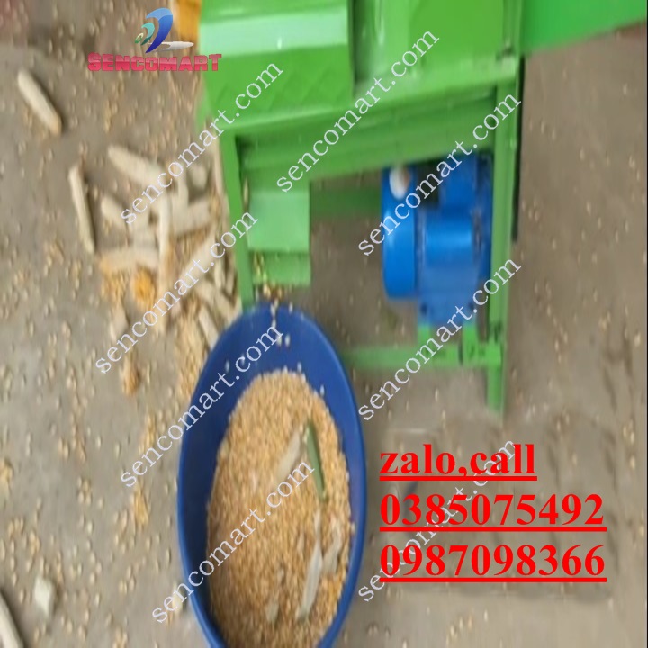 Máy tách hạt ngô khỏi lõi ngô sạch đến 98%