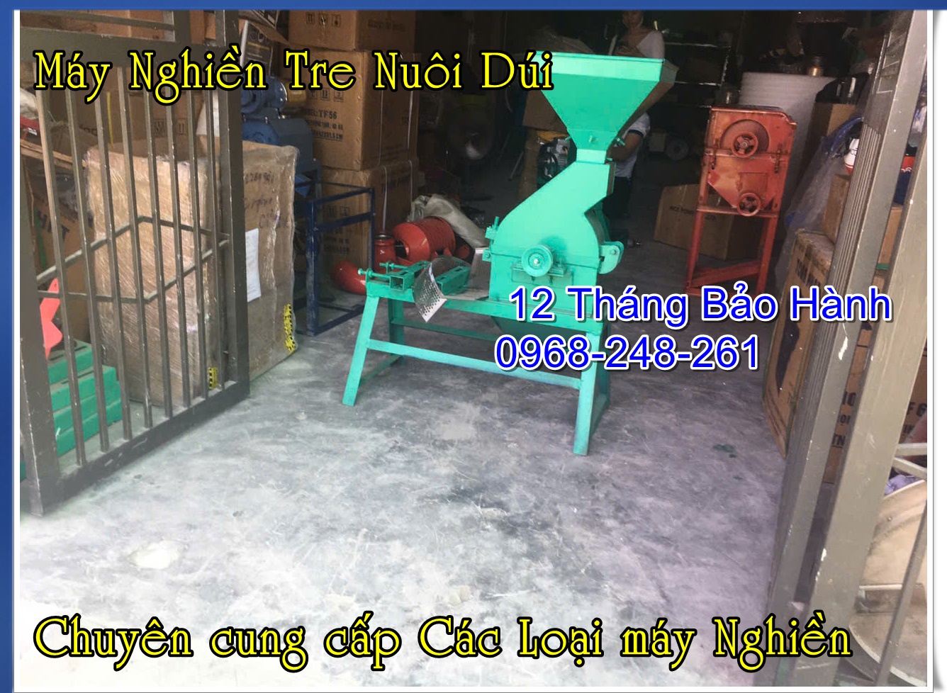 Máy nghiền tre, ngô , lúa cho chăn nuôi