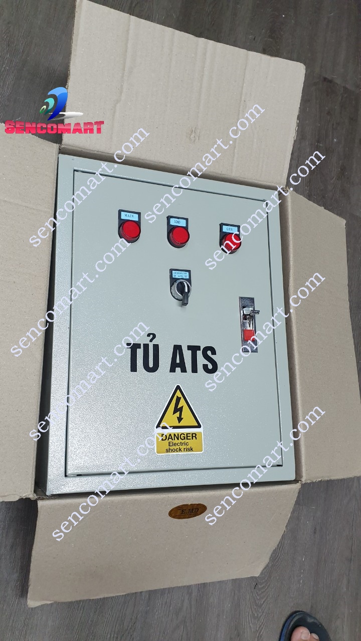 Tủ ATS lắp cho máy phát điện 1 pha, 3 pha