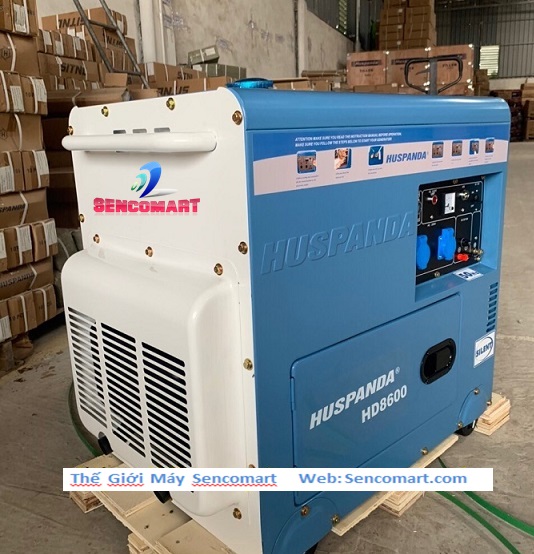 Máy phát điện Huspanda HD8600 chạy dầu 7kw