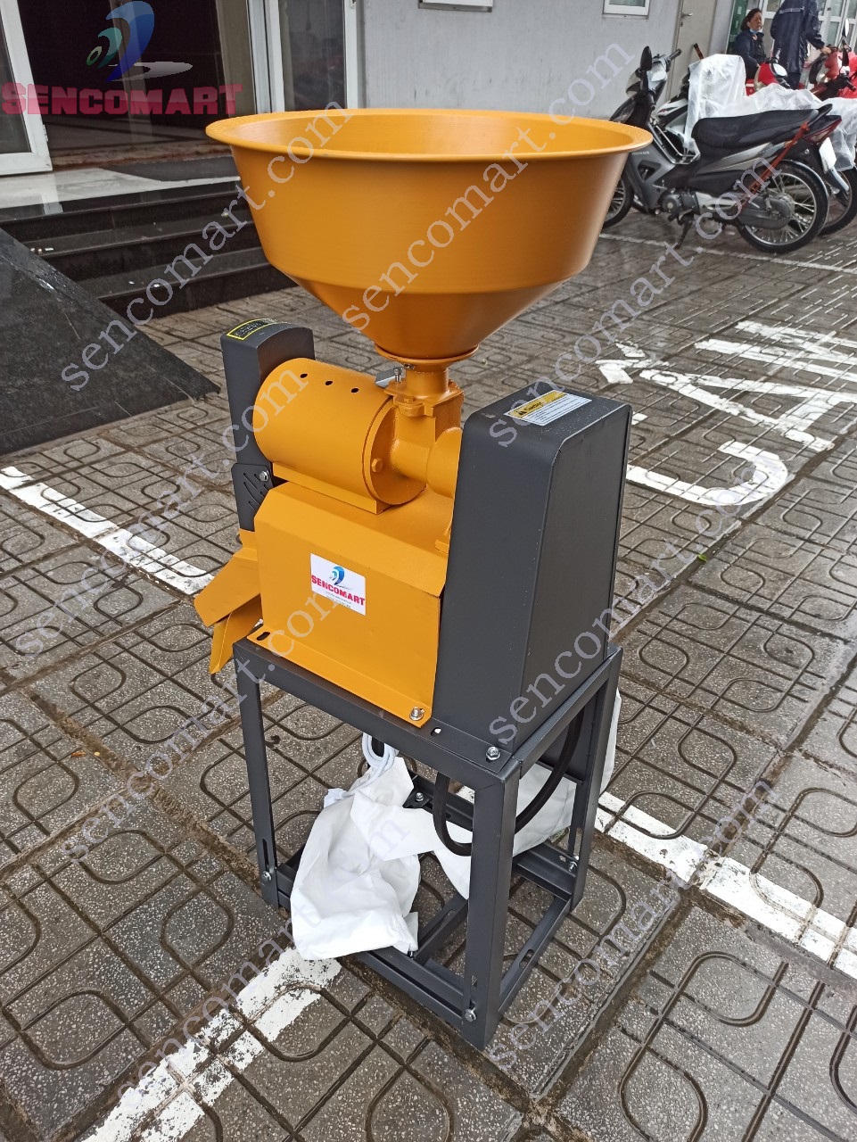 Máy chà gạo mini gia đình không gồm động cơ