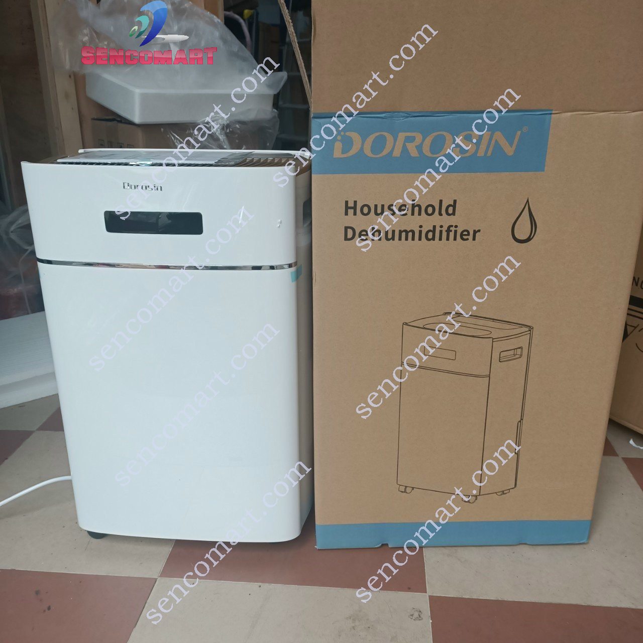 MÁY HÚT ẨM DOROSIN ER-630E CÔNG SUẤT 30 LÍT/ NGÀY DIỆN TÍCH 50-100M2