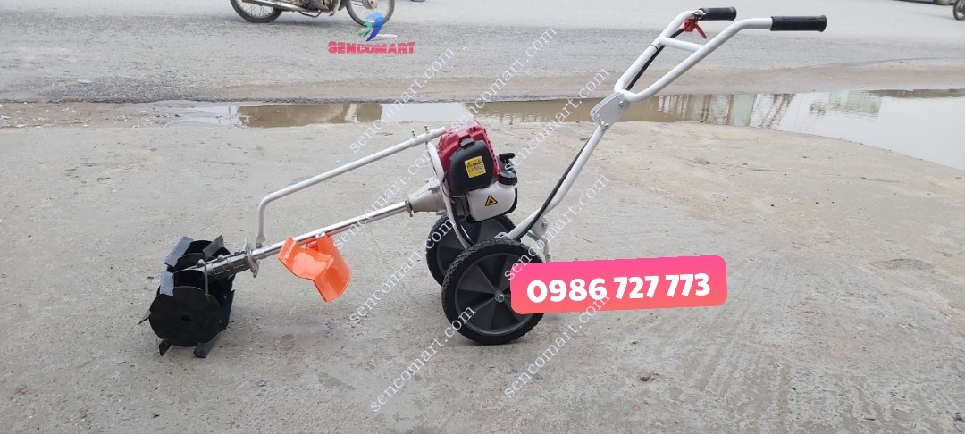 Máy cắt cỏ đẩy tay động cơ 2 thì
