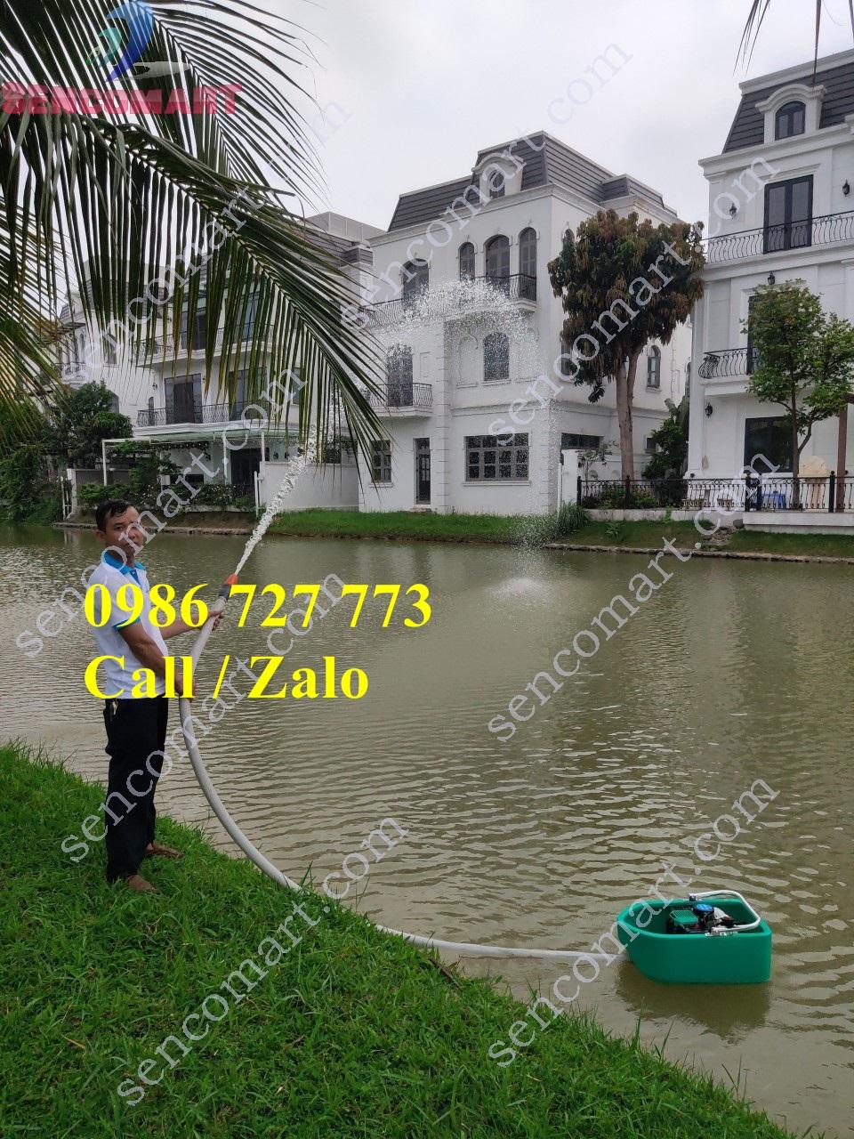 Máy bơm thuyền chay xăng 2 thì