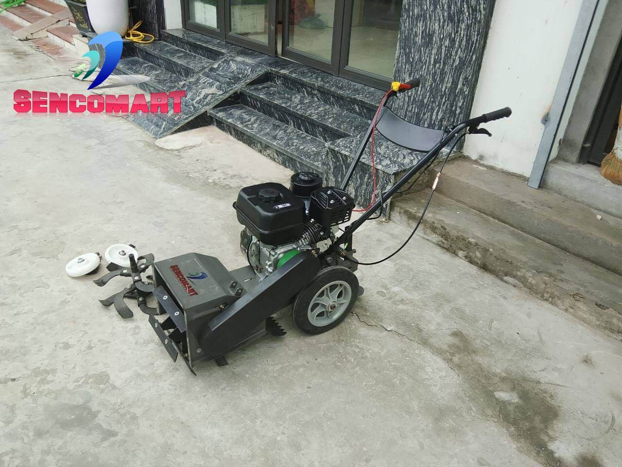 Máy Xạc Cỏ  – Máy Làm Luống, Vun Gốc Ngô Tiết Kiệm Công