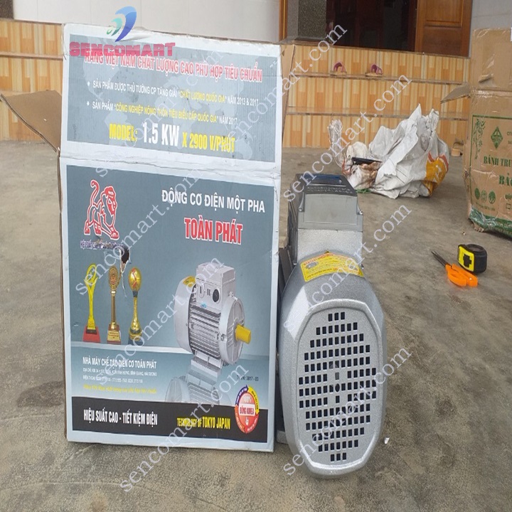 MOTOR 1500W vỏ động cơ hợp kim nhôm lõi đồng