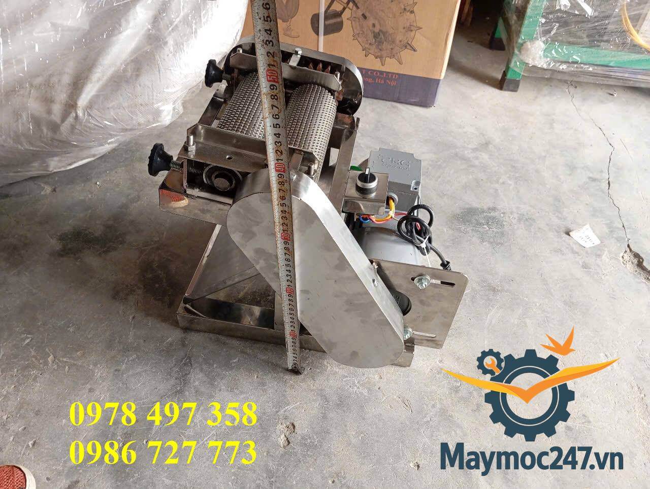 Máy cán thịt để ướp gia vị, mẫu mới 2 lô gai