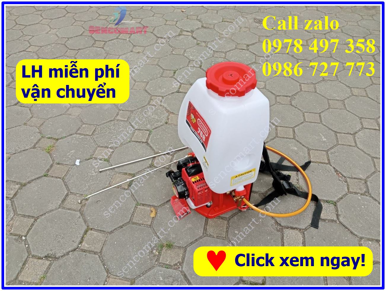 Bình xịt phun thuốc trừ sâu 2 thì Oshima 768 chính hãng